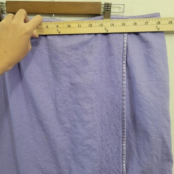 Norton Mcnaughton Light Purple Linen Blend Skirt size 18 - Picture 10 of 12